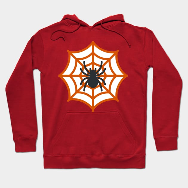 yellow black spider web Hoodie by Artistic_st